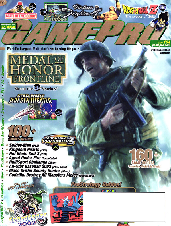 Gamepro Issue 164 (May 2002) cover
